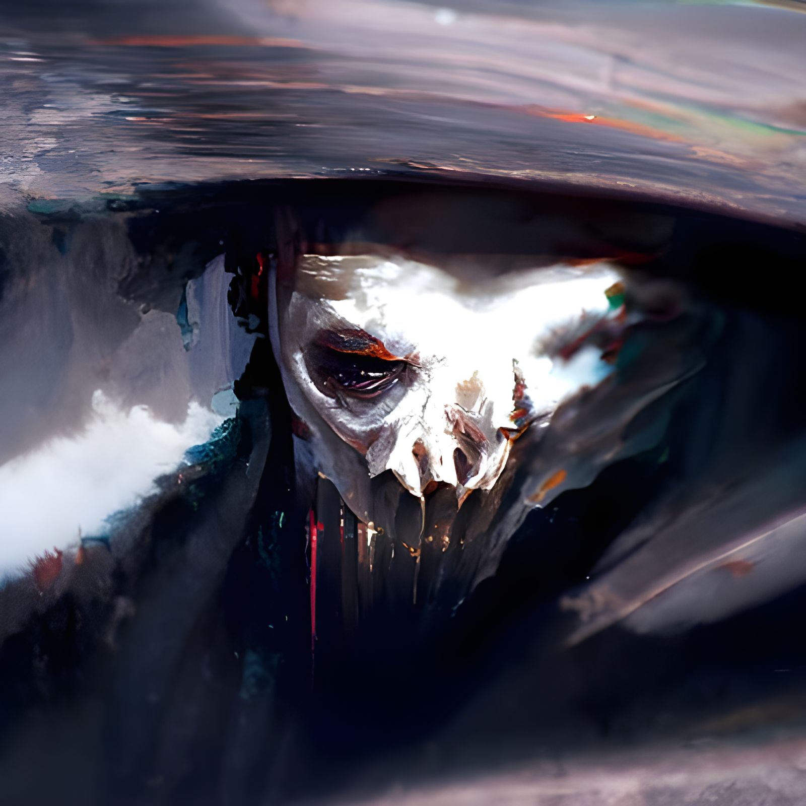 Sinister 8K Resolution Depiction of a Suicidal Mind