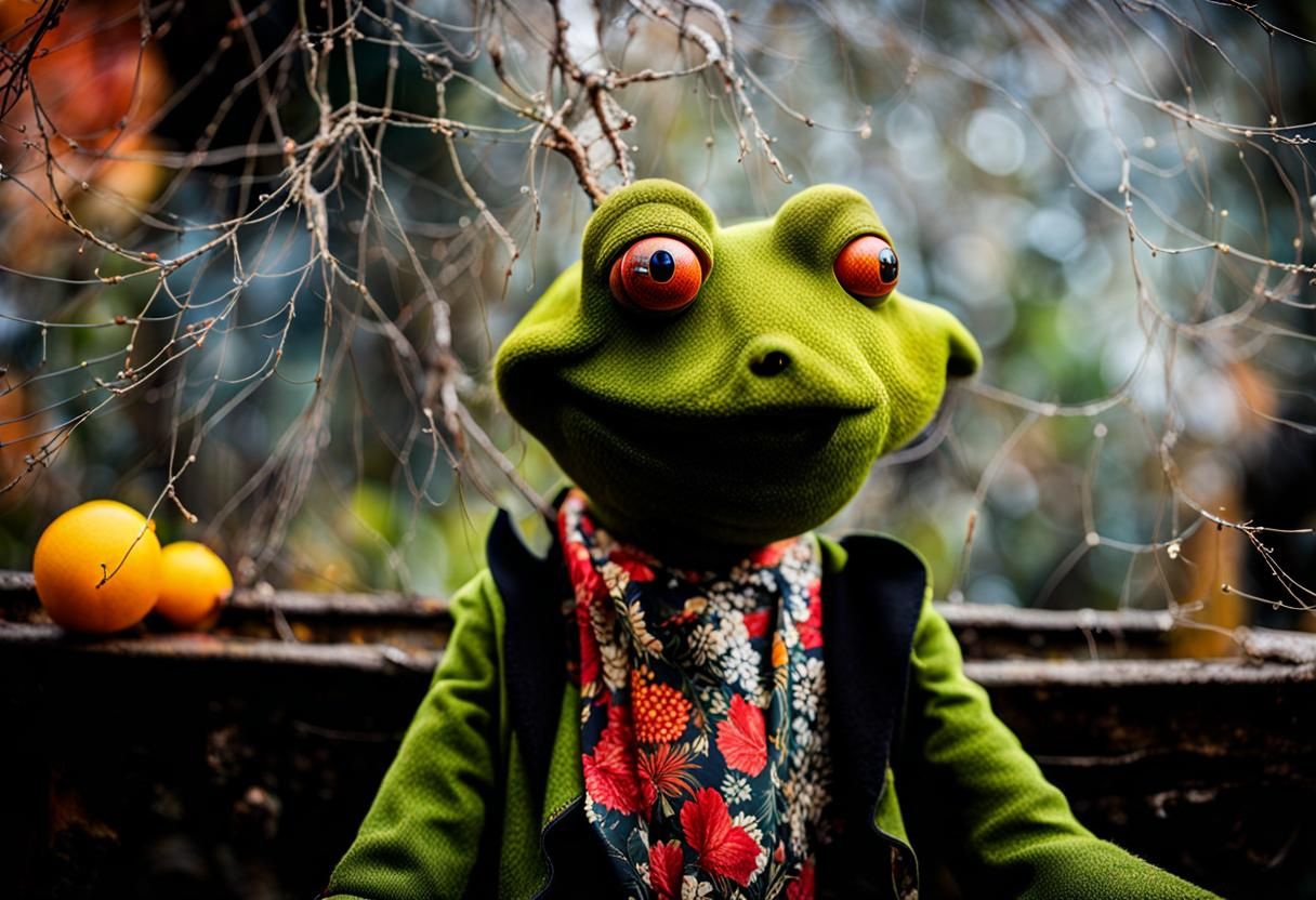 Surreal Alien Restaurant Celebration: Magical Realism