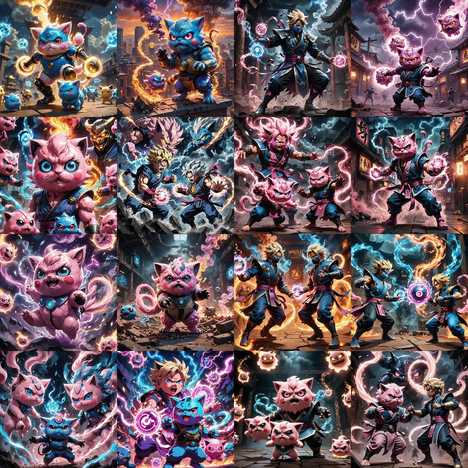 Jigglypuff Versus Mortal Kombat Warriors