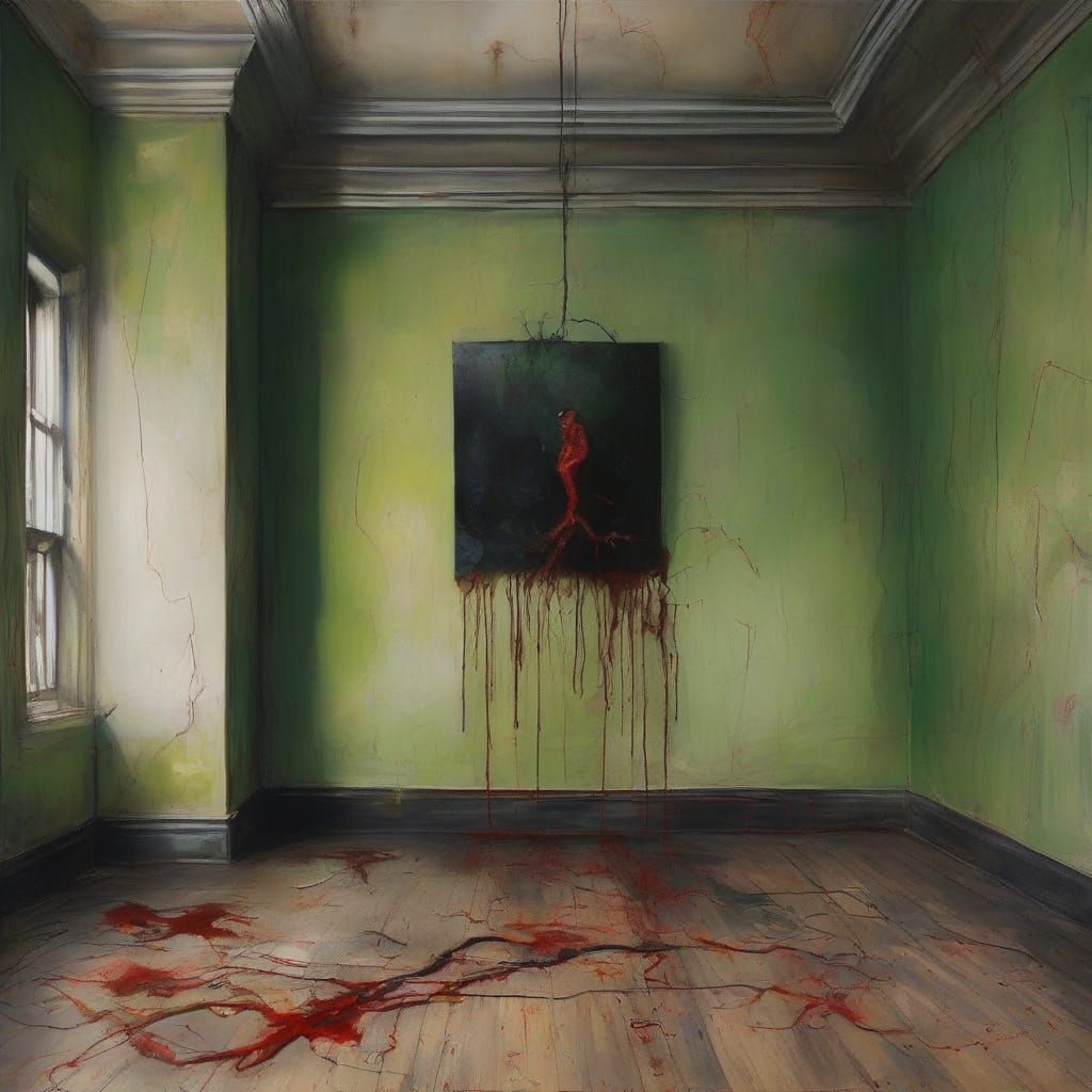 Eerie Dystopian Surrealism: A Grotesque Vision