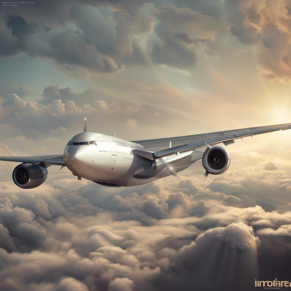 Detailed Matte Painting of an Airplane