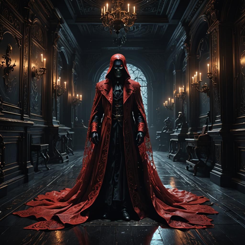 Crimson Peak Ghost Crawling, Hyperstylized 3D Animation