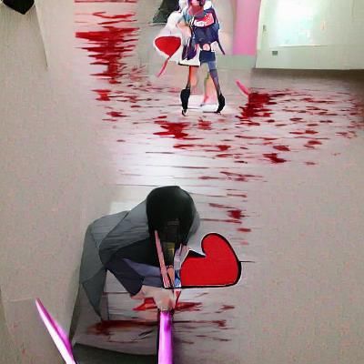 AI Interpretation of a Yandere Lover
