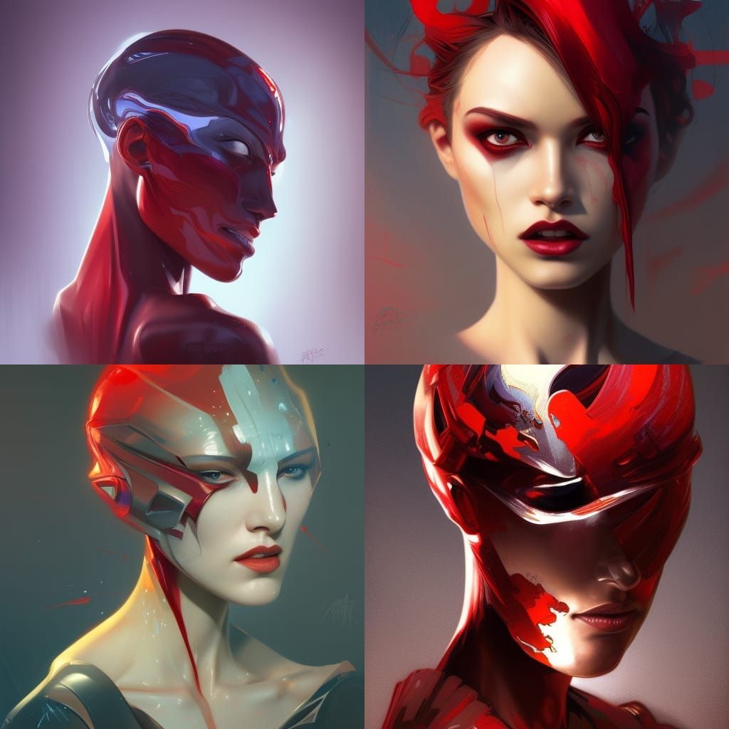 Villain Portrait with Dynamic Lighting