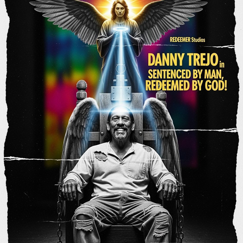 Danny Trejo as The Convict: A Fading Movie Poster
