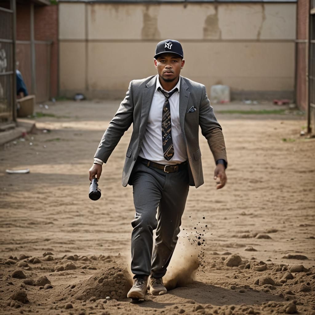 Dirt Ball Gangster in Sharp Focus