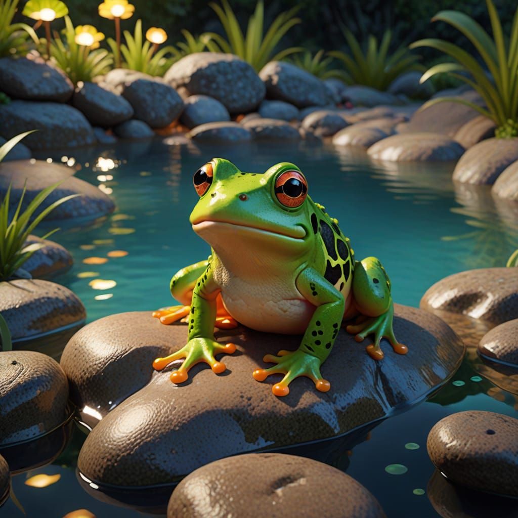 Pixar frog.