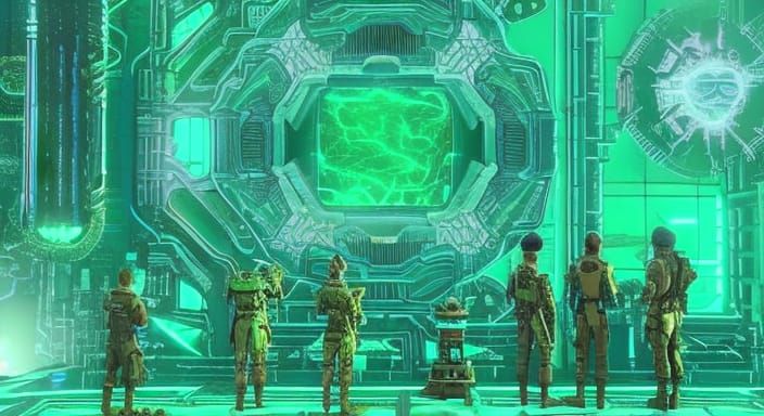 Futuristic Archeologists Discover Underground Chamber in Cyb...