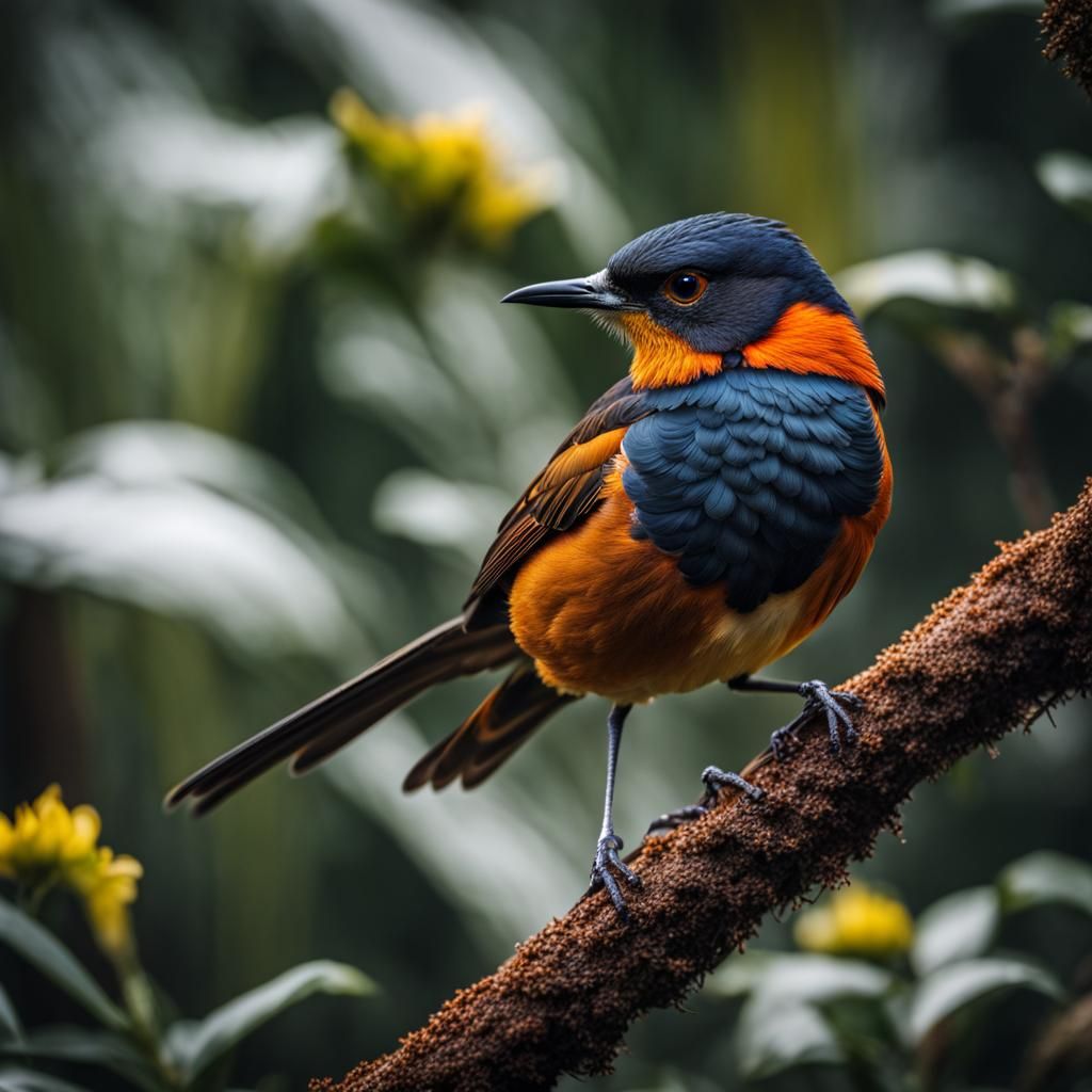 Hyperrealistic Bird Image in High Definition