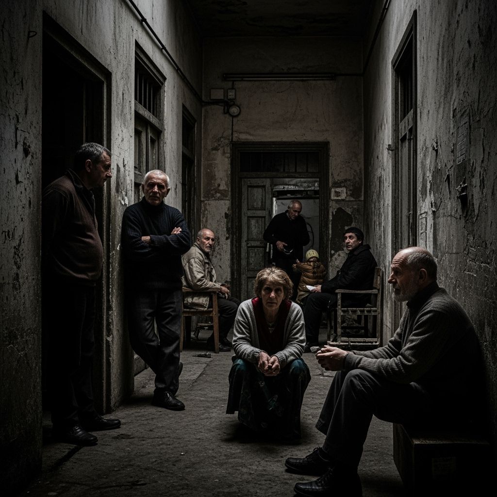 Grimdark Portrait in Hyperrealistic Style