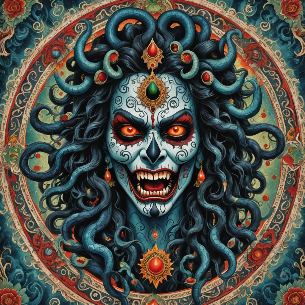 Cosmic Kali Goddess of Destruction