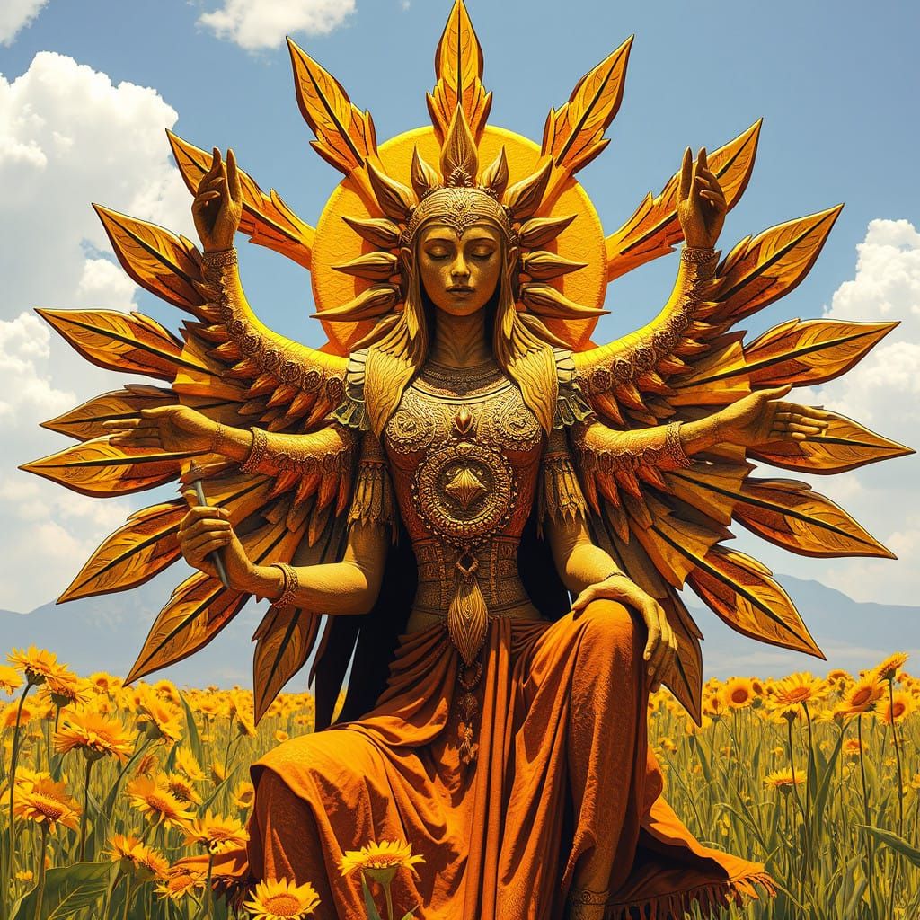 Solara, the Sun Goddess