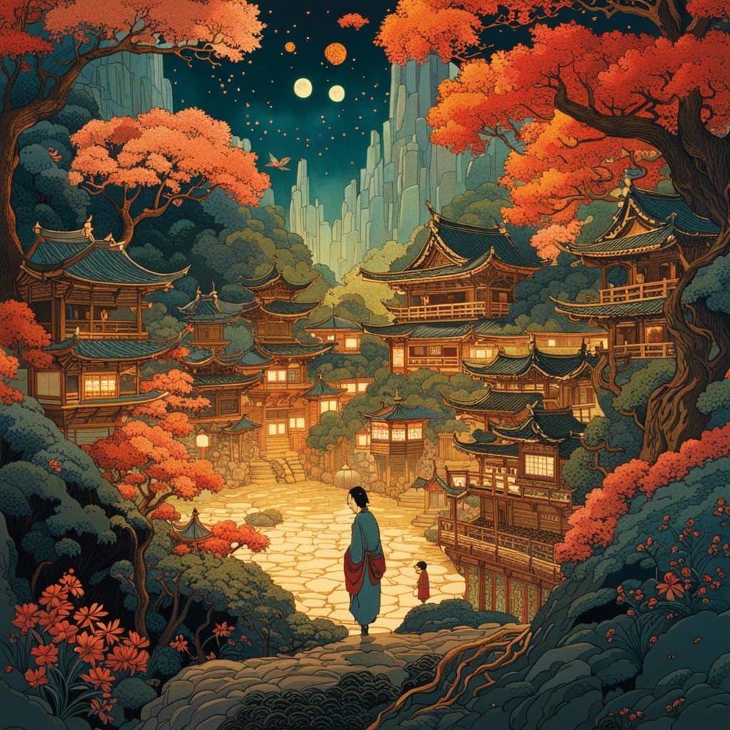 Peaceful Japanese Culture in 8k Resolution