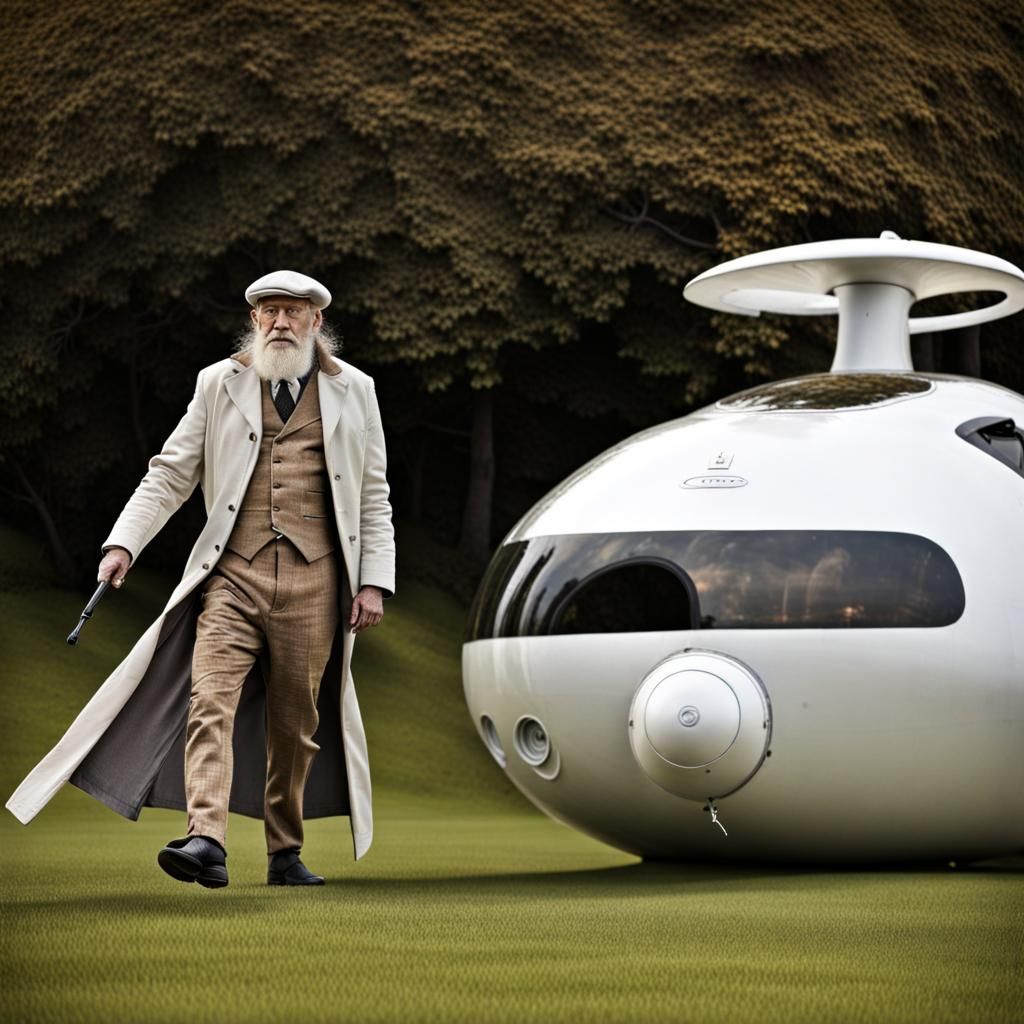 Surreal Alien Restaurant Celebration in Hyperreal Style