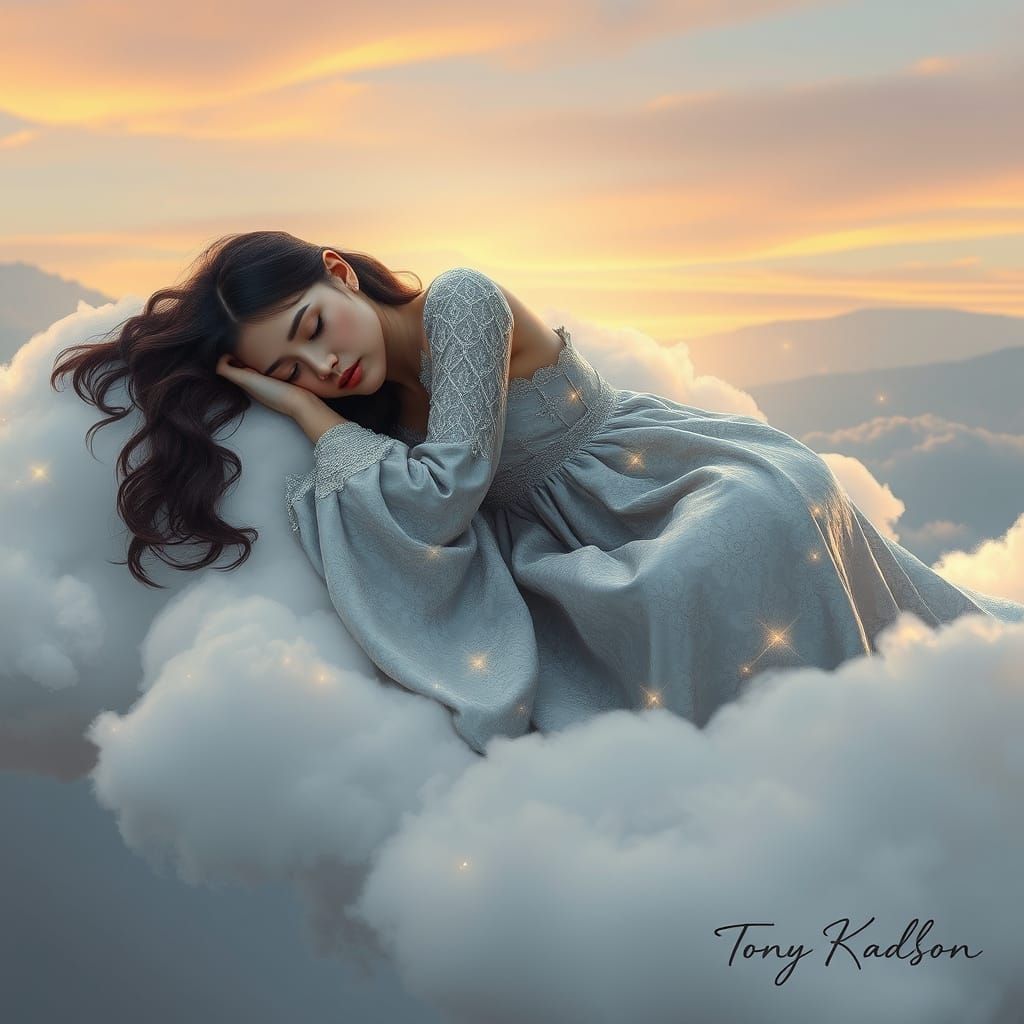 Ethereal Beauty in Alcohol Ink Wash Style