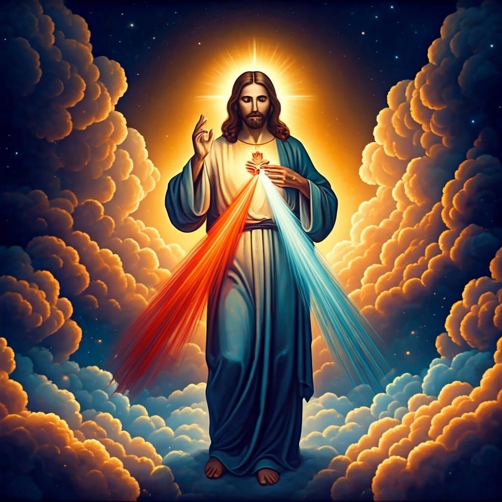 Jesus Christ in Heaven: Medieval Illuminated Manuscript Art