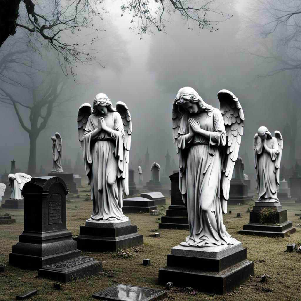 Graveyard Statues
