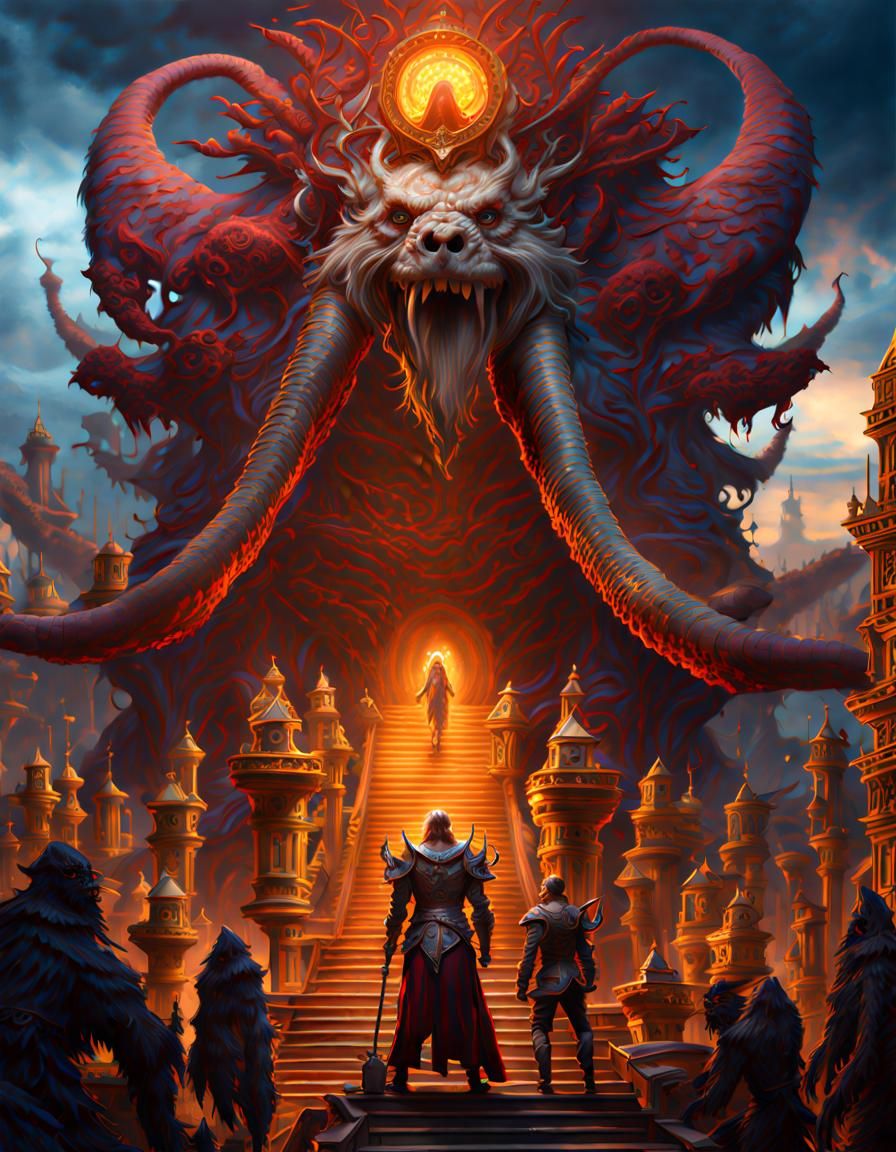 Main Story Endgame. Final Boss Guarding the Last Hellish Pathway and Portal Defeated. Rescue Mission Completed