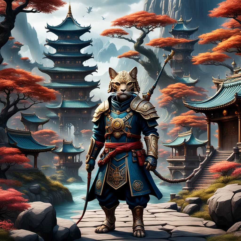 AI Travels the Internet: Fantasy Concept Art