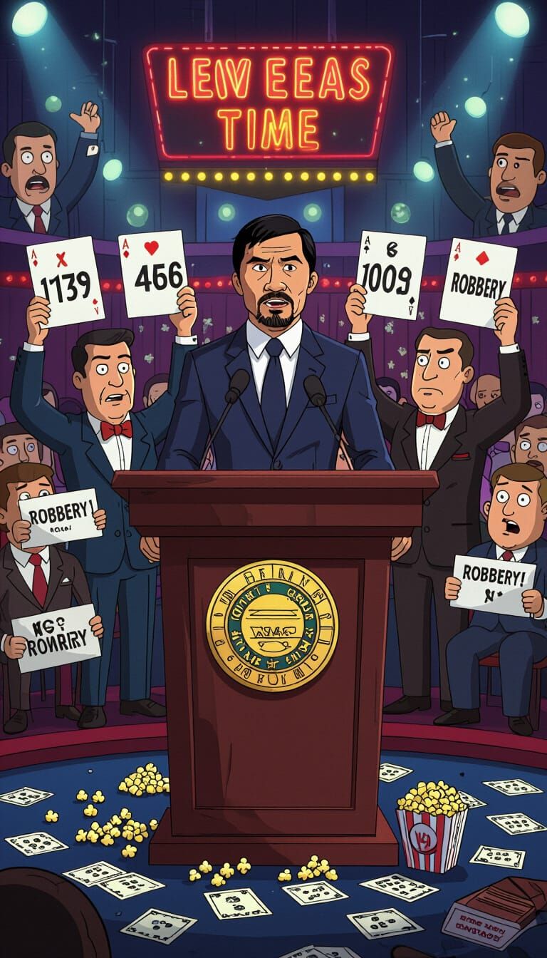 Manny Pacquiao Press Conference in Family Guy Style