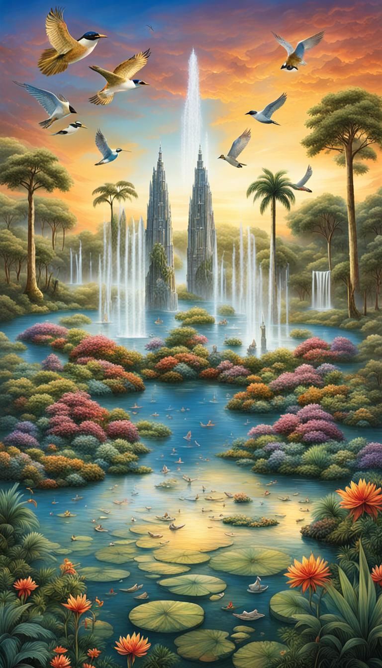 Vision of Paradise: Gardens, Rivers, and Angelic Music