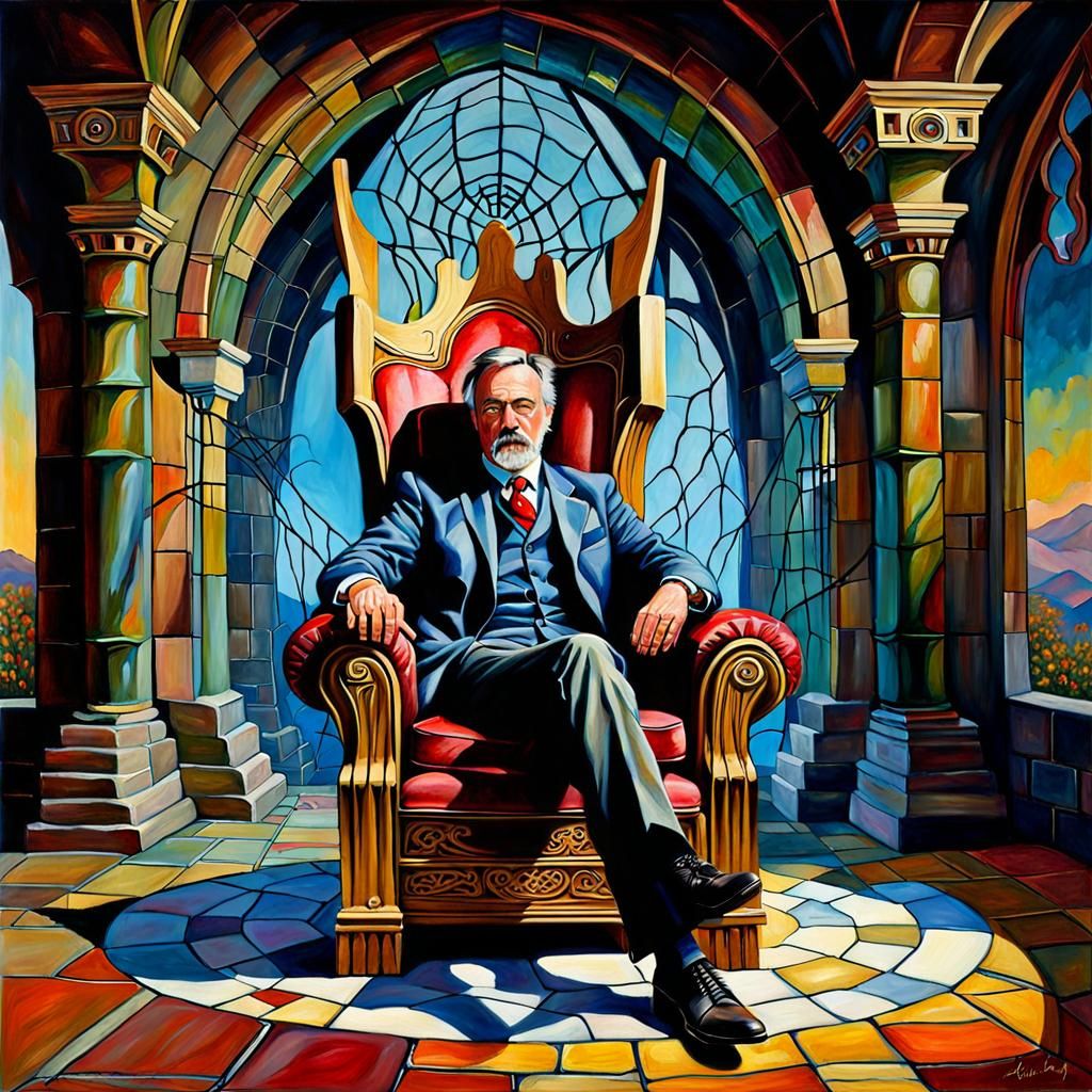Portrait, Simon Snowlock, Dragonbone Chair, majestic, Fantas...