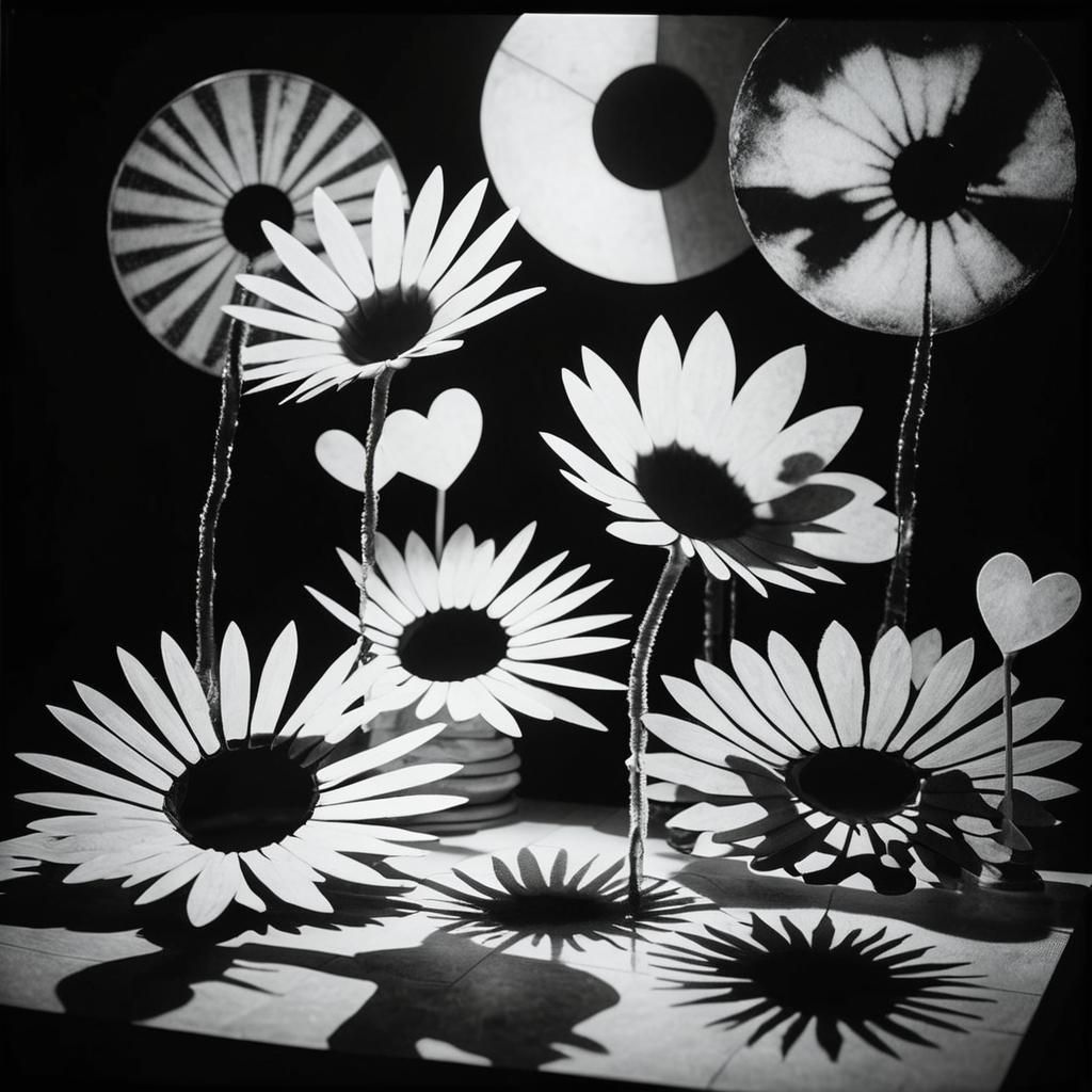 Surreal Chessboard in Misty Room Inspired by Escher