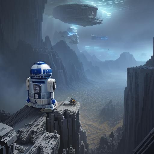 LEGO Star Wars Epic Cinematic Scene