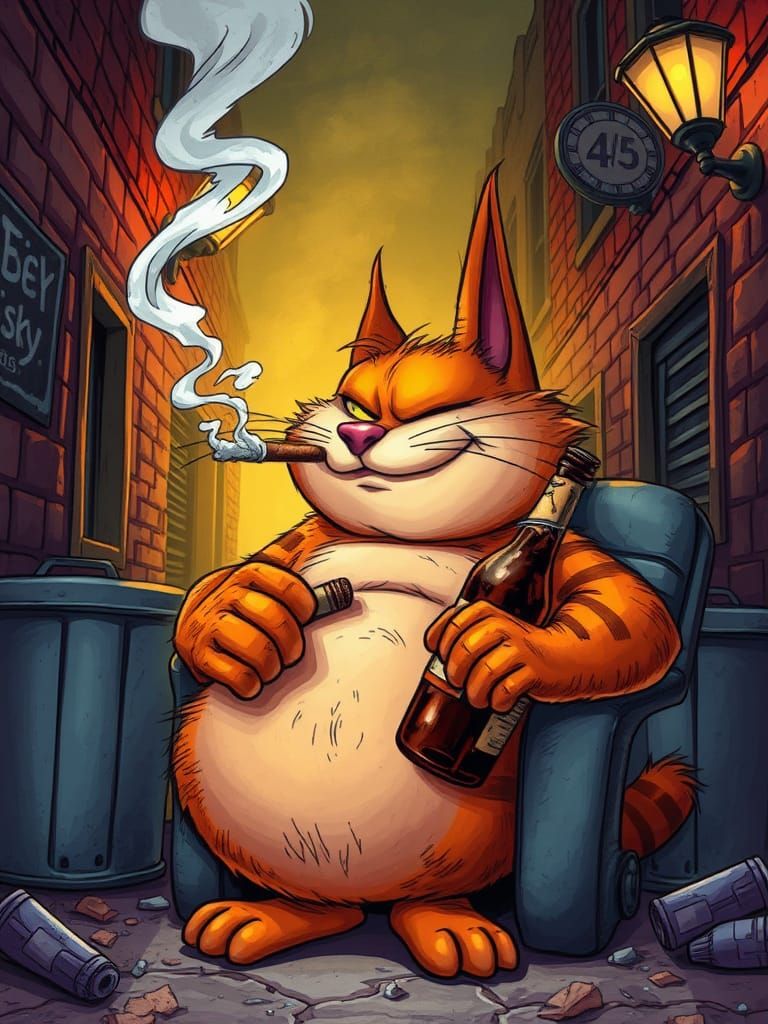Big boss fat cat