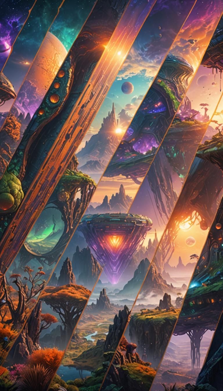 Alien Worlds: Fantasy Landscapes in Hyper-Detailed Painting