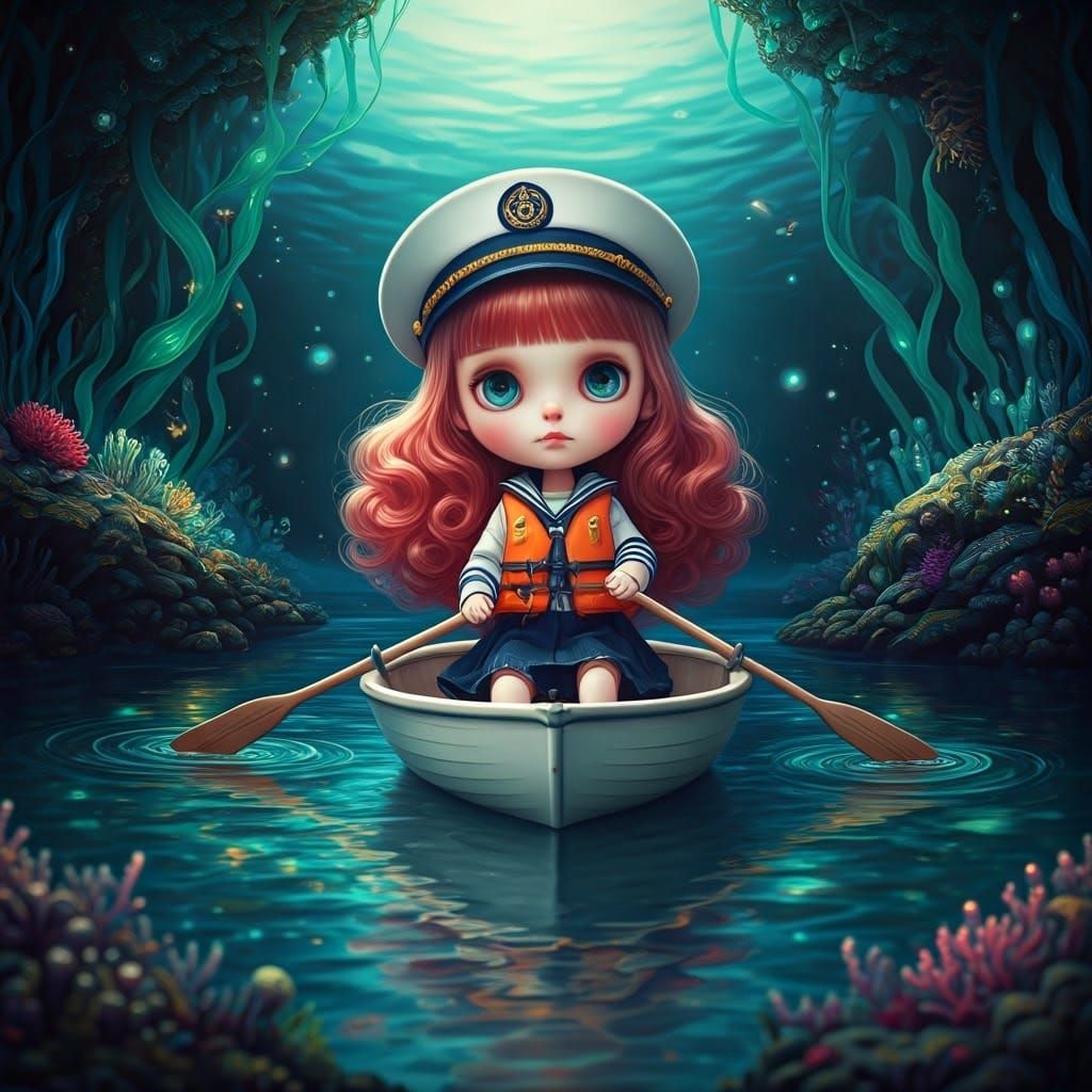 Chibi Blythe Doll's Aquatic Adventure