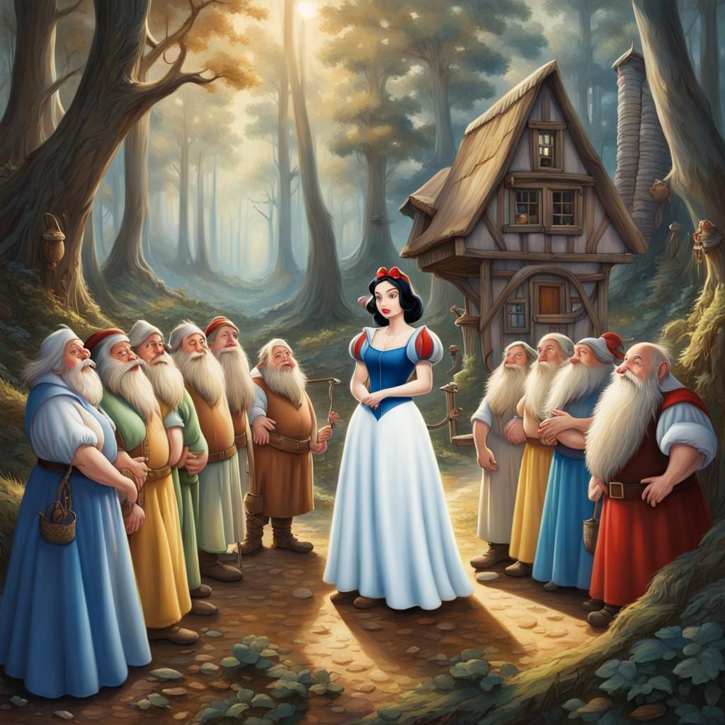 Snow White And The Seven Dwarfs.