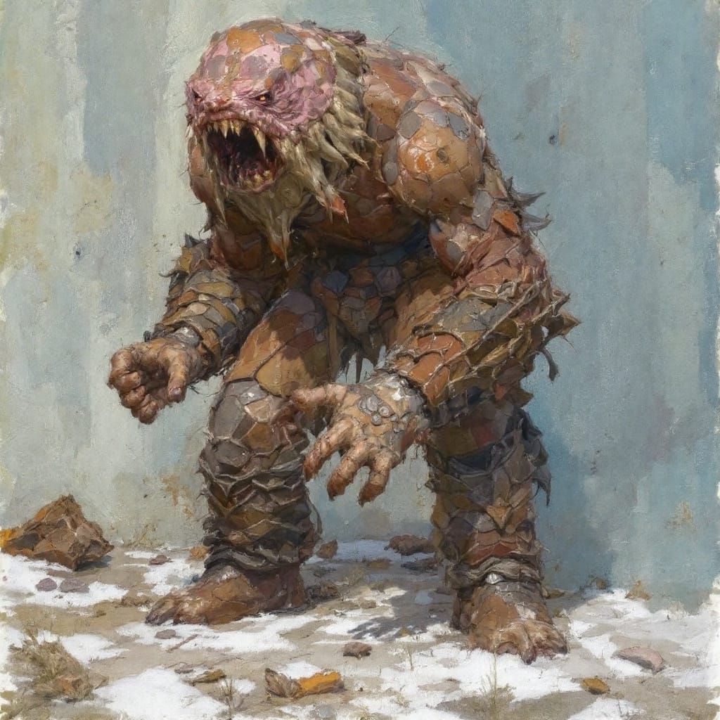 Epic Fantasy Warrior Illustration