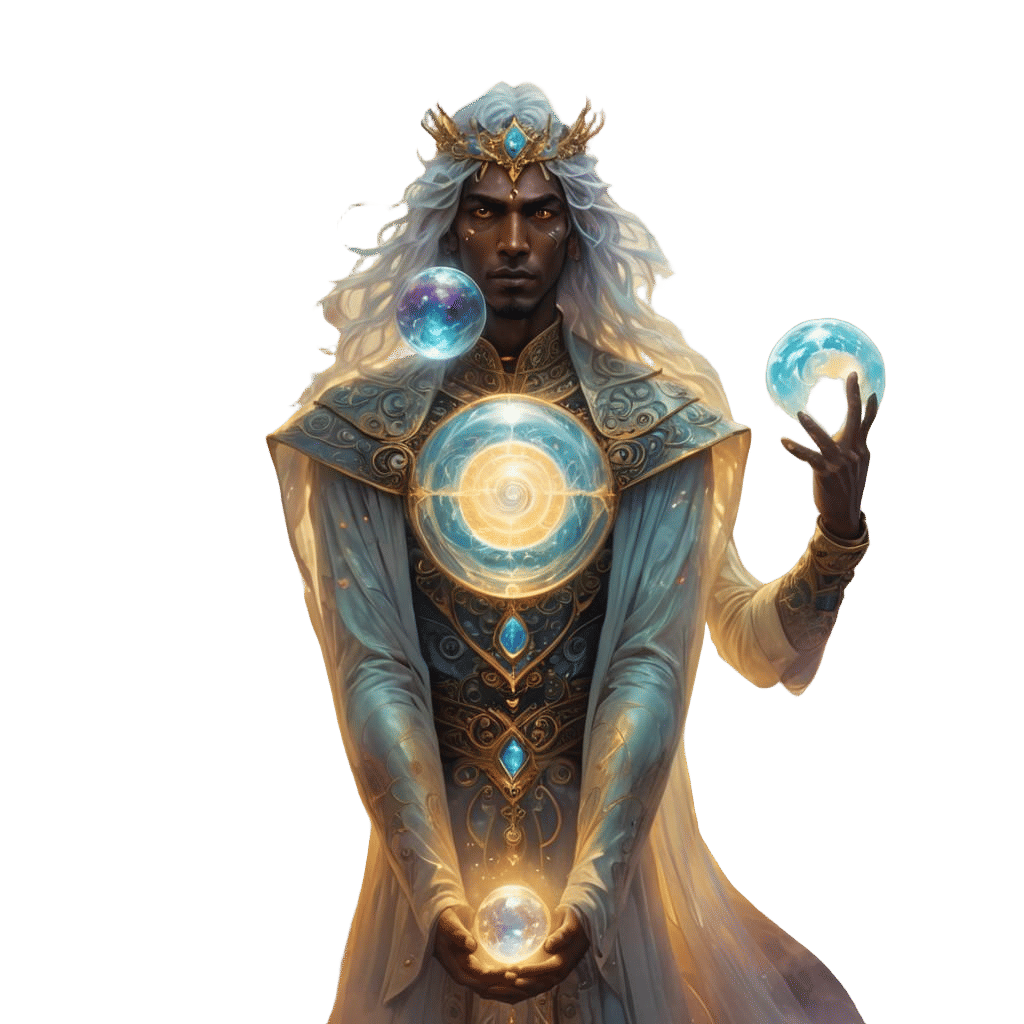 Fantastical Elixir of Clairvoyance in Detailed Matte Paintin...