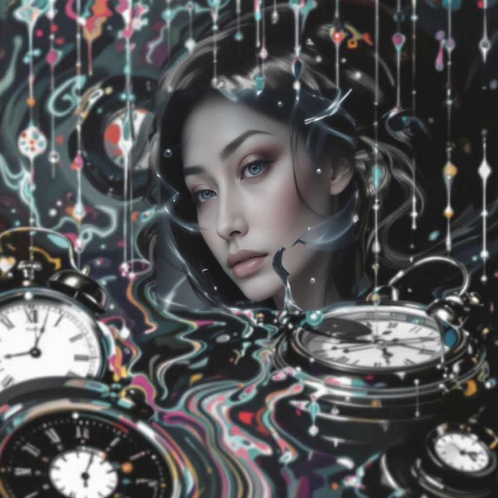 Abstract Morphing Reality: AI Generated Art