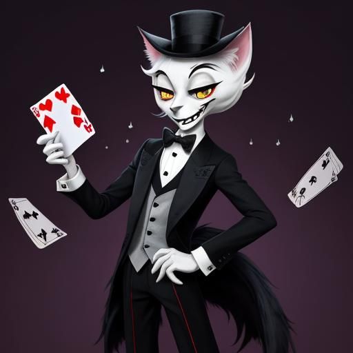 Husk from Hazbin Hotel Deals Cards