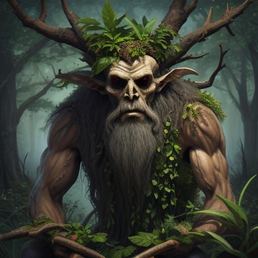 AI Generated Image of a Leshy