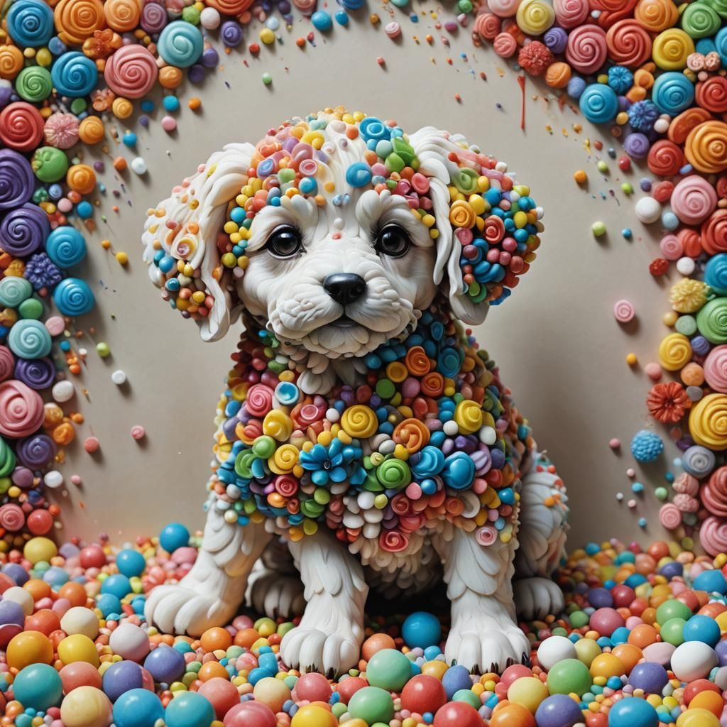 Candy puppy.