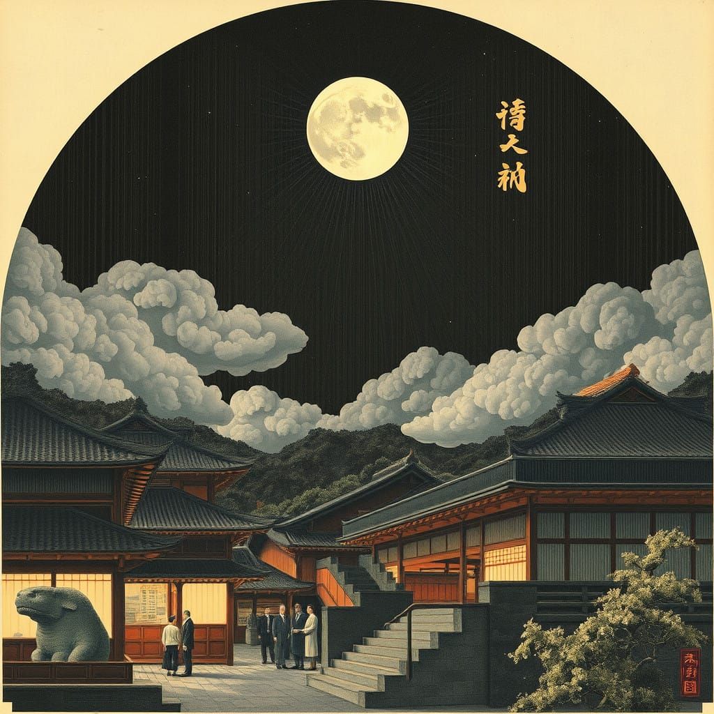 Surrealistic IKEA Furniture Transformed by Shin Hanga Techni...