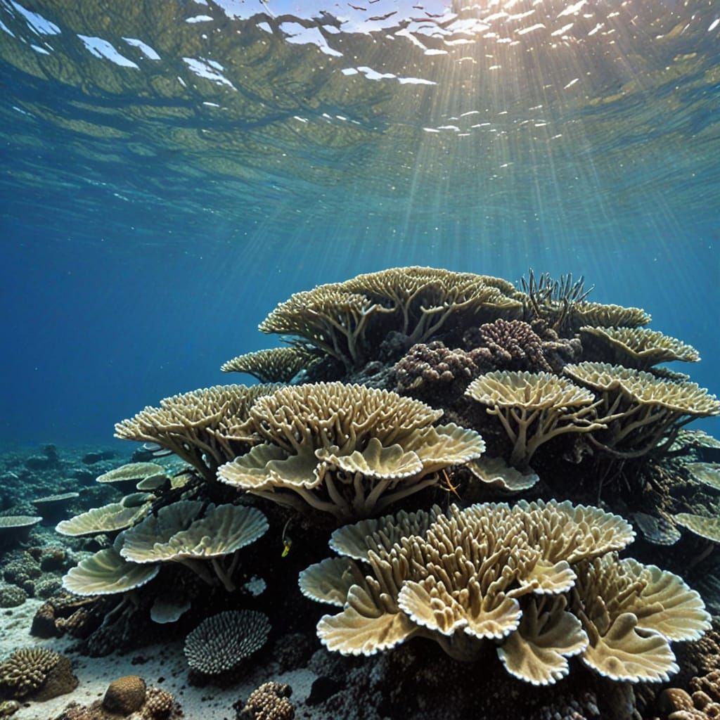 Marine ecosystem restoration focuses on repairing damaged or...