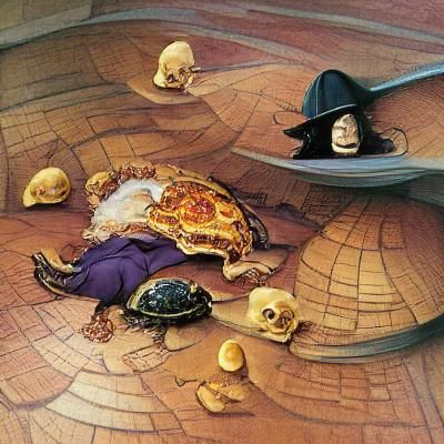 Discworld's End: A Surreal Fantasy Landscape