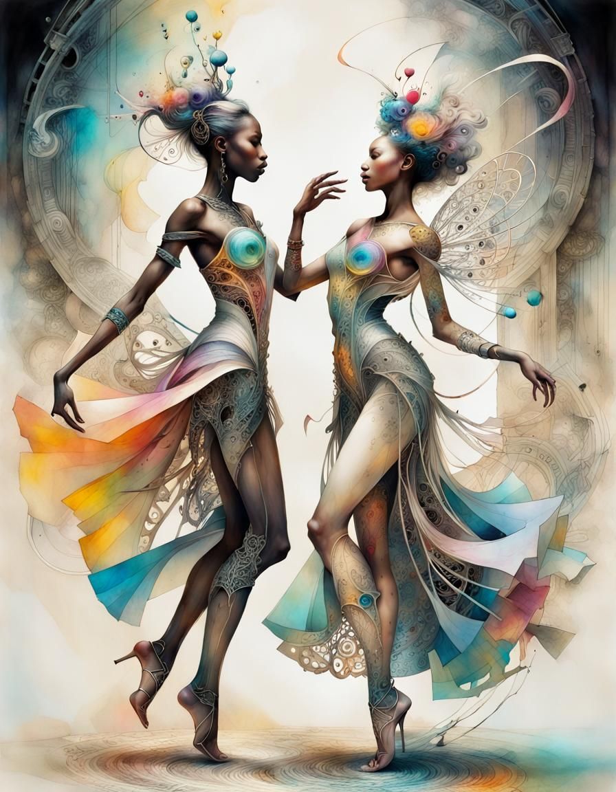 Elegant dance