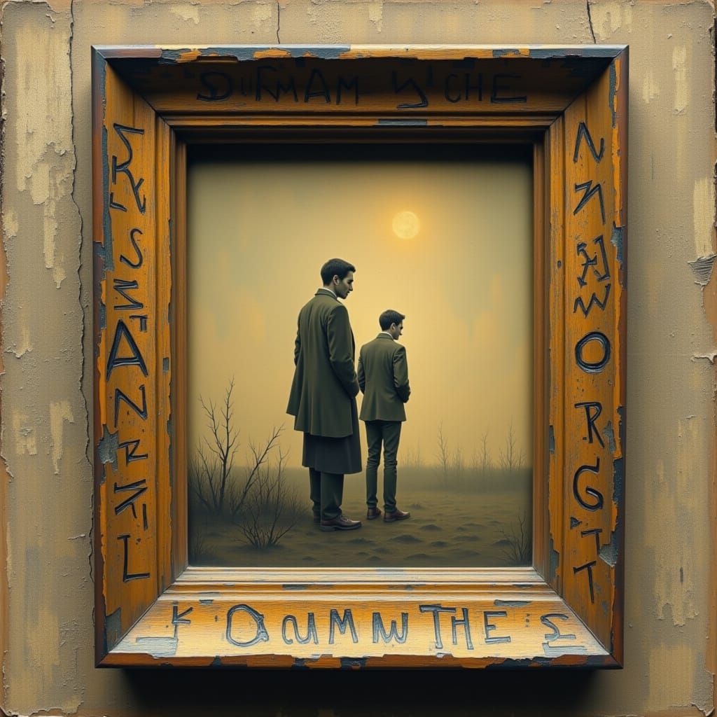 Blank Photograph Evokes Forgotten Warmth in Sepia Tones