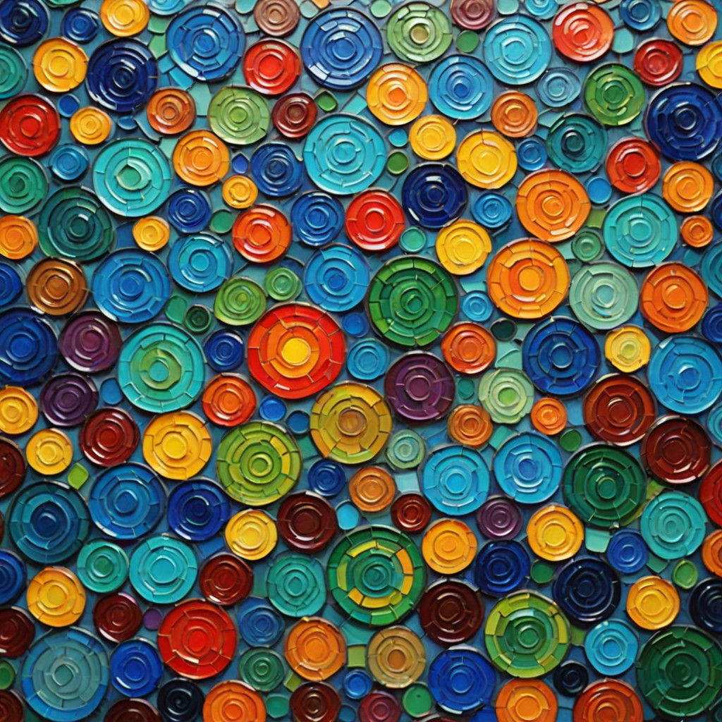 mosaic seals  stainglass