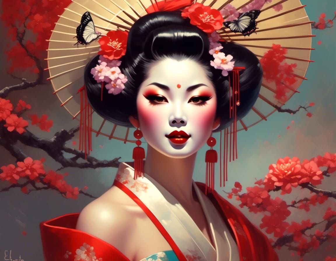 Pinup Geisha