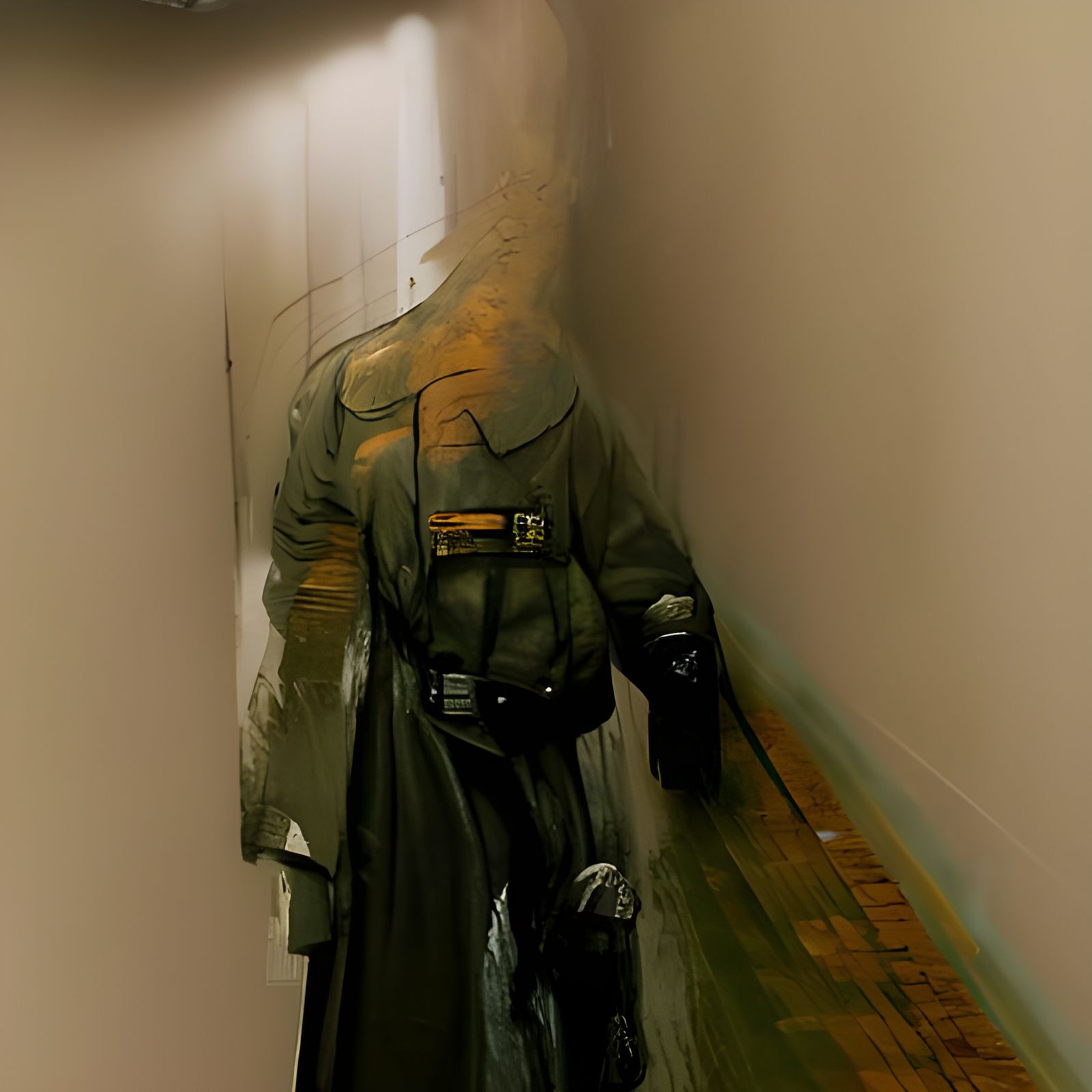 Hyperrealistic Infinite Hallway of Doom in 3D