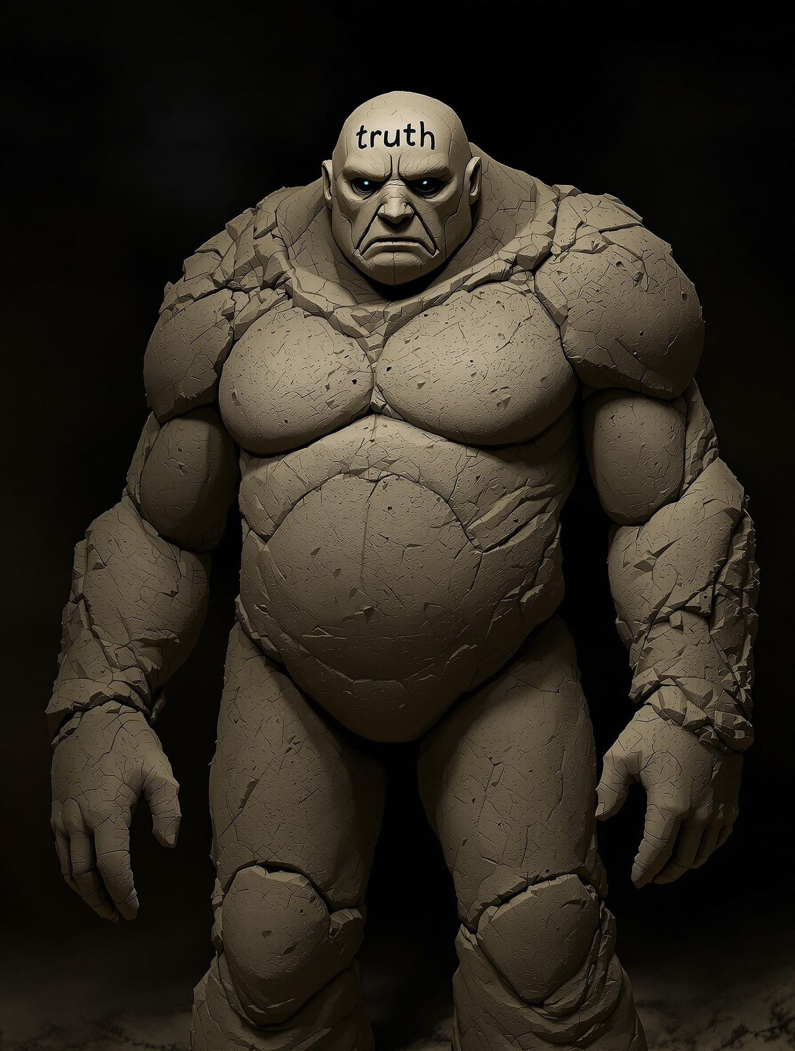 a Golem, an animated anthropomorphic being