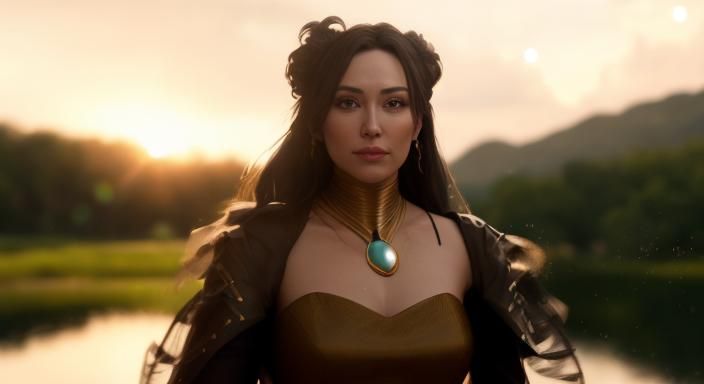 Hyperrealistic HDRI Photograph with Raytracing and Bokeh