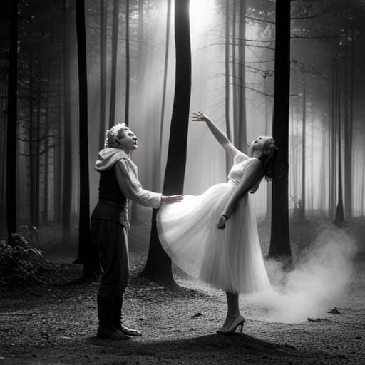 Clownish Romeo and Juliet Reach for Antidote