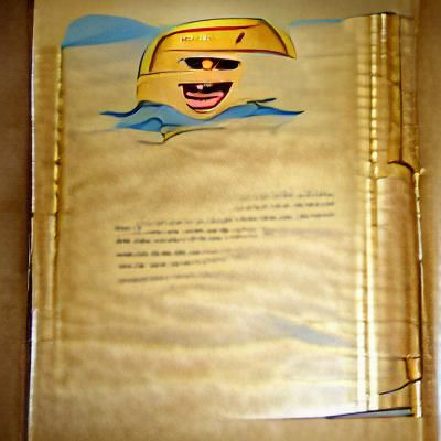 Cartoon Pirate Plunge: A Captain's Misadventure